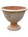 Grande vaso a calice in terracotta - misura grande