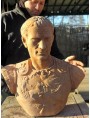 Giulio Cesare - terracotta - copia di statua romana