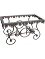 Franch butcher table cast-iron ONLY BASE