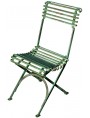 Small flexible forge iron chair