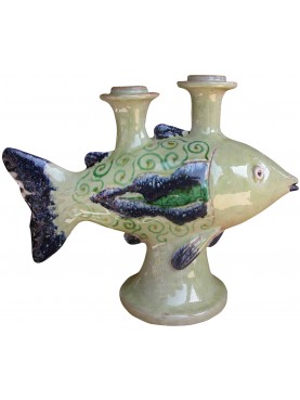 Fish candlestick