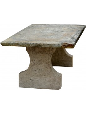 Stone table from 150 to 230 cm long - original antique