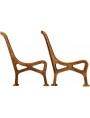 Ancient Decò cast iron bench legs