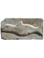Medioeval stone dolphin - repro