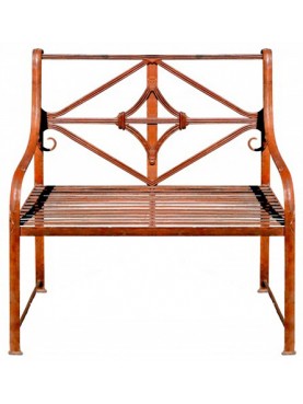large armchair wrought-iron
