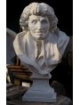 Plaster bust of Antonio MAGLIABECHI Librarian