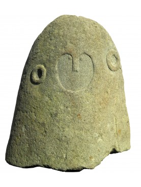 Prehistoric statue reproduction from Lunigiana