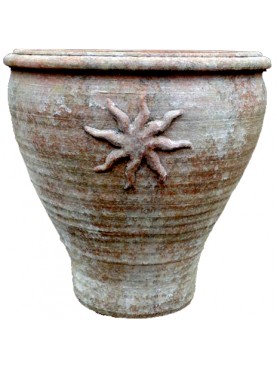 Progetto per un vaso realizzato su misura al tornio in terracotta