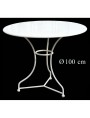 Boldini's iron round table Ø100cm