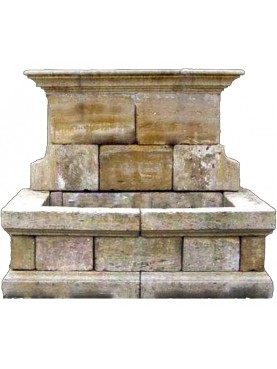 Grande fontana in pietra lavatoio antico di 200cm di altezza