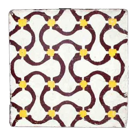 Italian ancient Majolica tile