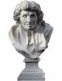 Plaster bust of Antonio MAGLIABECHI Librarian