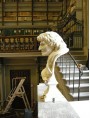 Il Busto originale in gesso di Antonio MAGLIABECHI nella biblioteca degli Uffizzi. Fonte Wikipedia