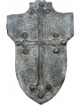 Stone Coat of arms with Medioeval Pisa cross