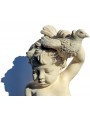 TERRACOTTA CHILD WITH DOVE
