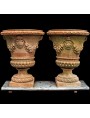 Big Medicis vase chalice terracotta
