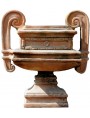 Cup square neoclassical Royal Palace of Naples terracotta