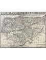 Antica mappa seicentesca della contea di Peche