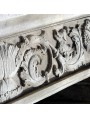 Fireplace renaissance style limestone