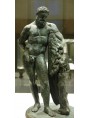 Late Classical Greek bronze version, found at Foligno (Musée du Louvre)