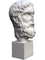 Epicuro - plaster cast head - I C. b.C. Palazzo Massimo , Roma