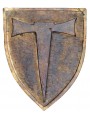 Coat of arms of TAU's Riders - majolica