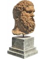 Our terracotta head with stone base