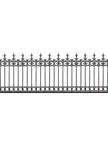 Cast iron railing