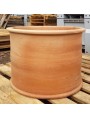 Cylinder Moroccan pottery hand made on a lathe - small size