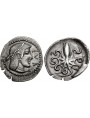 Litra in argento da Siracusa, coniata circa 466-460 a.C.