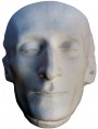 Maschera mortuaria di Giacomo Leopardi in gesso