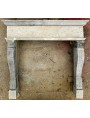 Limestone fireplace hand made - Ancient look