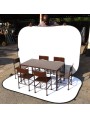 Set of 6 chairs and 1 table for children 1,980 €