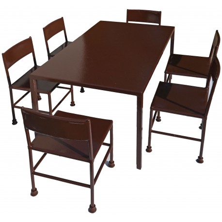 Set 6 sedie e 1 tavolo per bambini 1.980€
