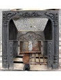 ancient Cast iron fireplace from Lucca