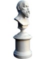 Socrate filosofo greco - piccolo busto in gesso - tanagre