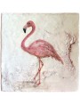 Flamingos majolica tiles