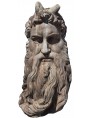 Mask of the Moses of Michelangelo in terracotta, 1:1
