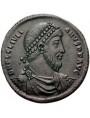 Moneta romana con ritratto di Giuliano l'Apostata