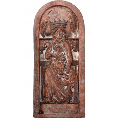 Madonna dell'Impruneta col Bambino in terracotta