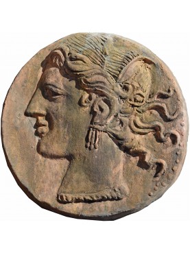 Lisimaco terracotta roundel - Alexander the great