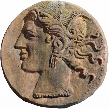 Lisimaco terracotta roundel - Alexander the great