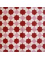 Cement Tiles Red Pink Cream