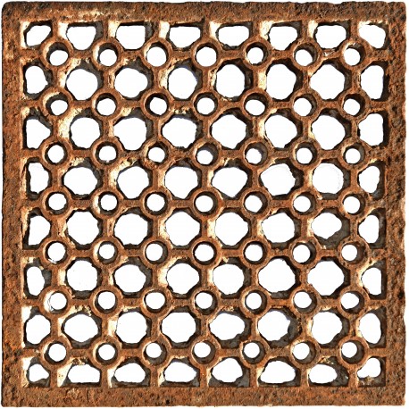 cast-iron grid no painted