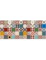 Patchwork Mixed Cement Tiles Large