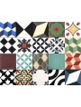 Patchwork Mixed Cement Tiles