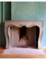 French fireplace - light limestone