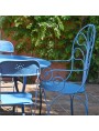Large armchair - wrought iron