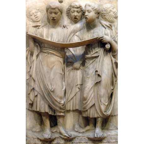 Original Luca della Robbia bas-relief