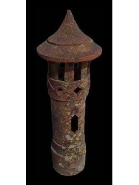 Terracotta chimney pot Øint.17cms